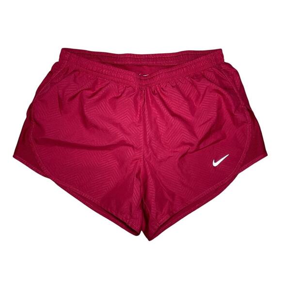 Nike Dri-FIT XS Running Shorts Bright Pink Drawstring New - Picture 1 of 7